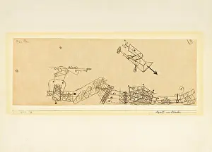 Attack and Defense, 1922. Creator: Klee, Paul (1879-1940)