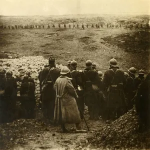 Verdun Prints: Attack at Douaumont, northern France, December 1916