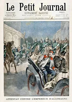 Disruption Prints: Attack against the Emperor of Germany, 1901