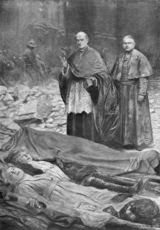 J Simont Prints: After the attack of Good Friday