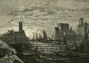 Attica Gallery: The Attack on the Piraeus, 1890. Creator: Unknown