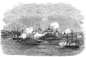 Bombarding Prints: Attack on the town of Novitska