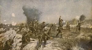 Northern Ireland Gallery: Attack of the Ulster Division, 1 July 1916, (c1930). Creator: James Prinsep Beadle