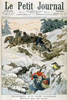 Bloodthirsty Gallery: Attacked by wolves, Russia, 1903
