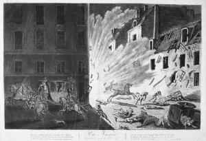 Cadoudal Prints: Attempt to assassinate Napoleon, 24 December, 1800