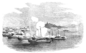 Junk Prints: Attempt to Capture the Passenger-steamer Fei Ma ('Flying Horse') by 53 Imperial Junks