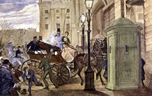 Attempt terrorist on entering the Palace, 30th of December of 1879 to Alfonso XII