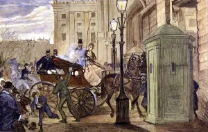 Attempt Prints: Attempt terrorist on entering the Palace, 30th of December of 1879 to Alfonso XII