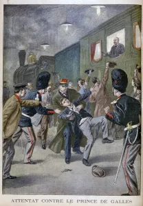 Attempted Gallery: Attempted attack on Edward, Prince of Wales in Brussels, 1900