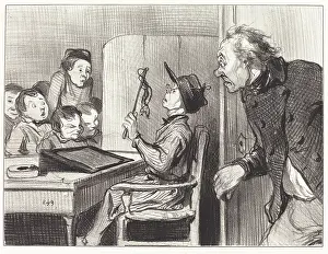 Surprise Prints: Attends, attends... j'te vas en donner moi du maitre d'ecole!