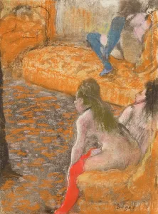 Prostitution Prints: Attente d'un client (Waiting for a client)