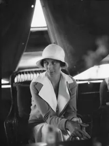 Chairman Prints: Atterbury, Mrs. portrait photograph, 1931 Creator: Arnold Genthe