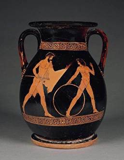 Ganymede Prints: Attic Red-Figure Pelike, 445-440 BC. Creator: Achilles Painter