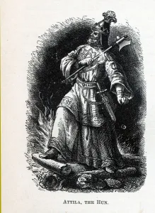 Attila The Hun Collection: Attila the Hun, 1882. Artist: Anonymous