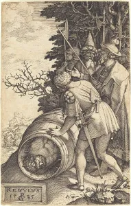Pencz Georg Prints: Attilius Regulus, 1535. Creator: Georg Pencz