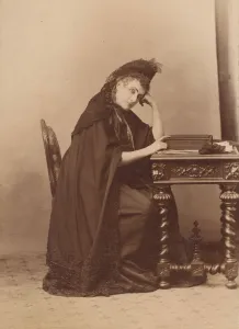 Oldo And Xef Prints: Au Bureau, September 1, 1893. Creator: Pierre-Louis Pierson