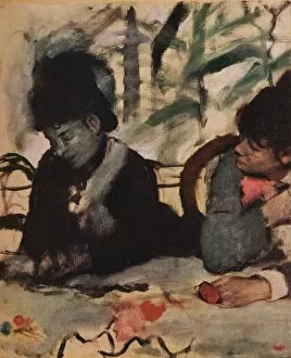 Post Impressionist Collection: Au Cafe, c1875. Artist: Edgar Degas