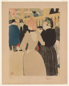 Post Impression Prints: Au Moulin Rouge: The Glutton and Her Sister (La Goulou et sa soeur)