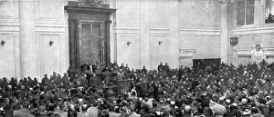 Committee Prints: Au Palais de Tauride; Le bureau du Conseil des delegues ouvriers et soldats