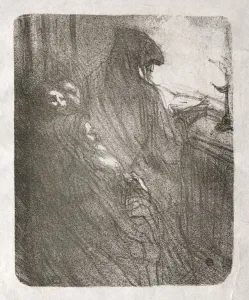 Au pied du Sinai: La Priere des Juifs Polonais, 1898
