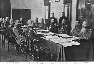 Generals Prints: Au quartier general de lEmpereur Nicolas II