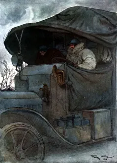Halftone Gallery: Au Volant ( At the Wheel ), 1918