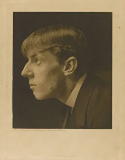 Aubrey Beardsley. Artist: Evans, Frederick Henry (1853-1943) Aubrey Beardsley. Artist: Evans, Frederick Henry (1853-1943)