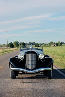 Auburn 852 Sc Speedster 1936 Prints: Auburn 852 SC Speedster 1936. Artist: Simon Clay