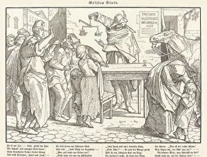 Auch ein Todtentanz III, 1849. Creator: Alfred Rethel