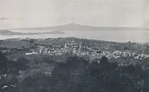 Auckland Gallery: Auckland Harbour, 1924. Artist: Valentine & Sons