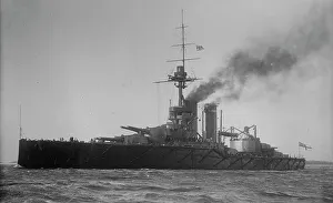 Dreadnought Prints: AUDACIOUS, between c1912 and c1914. Creator: Bain News Service