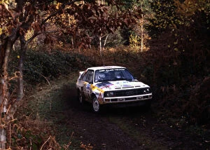 Speed Collection: Audi Quattro Sport of Michele Mouton and Fabrizia Pons, RAC Rally, 1984. Creator: Unknown
