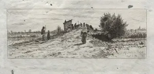 Otto H Bacher American Prints: Auf Stauf a-Bruck, 1879. Creator: Otto H. Bacher (American, 1856-1909)