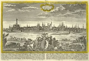 Bayern Gallery: Augsburg, c1740. Creator: Johann Georg Ringlin