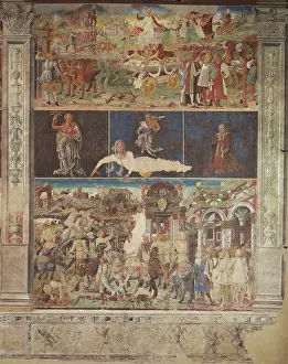 Calendar Prints: August, 1469-1470. Creator: Gherardo Di Andrea Fiorini Da Vicenza (?) (active 1424-1486)