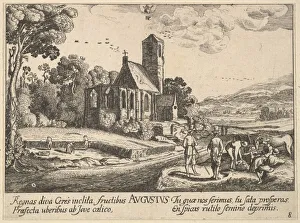 August Collection: August, 1628-29. Creator: Wenceslaus Hollar