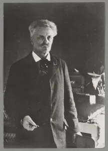 August Strindberg Artist: Anderson, Herman (active Early 20th cen. )