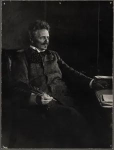 August Strindberg Artist: Anderson, Herman (active Early 20th cen.) August Strindberg Artist: Anderson, Herman (active Early 20th cen.)