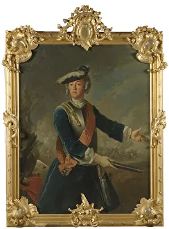 Pesne Antoine Prints: August Vilhelm, 1722-1758, Prince of Prussia, 18th century. Creator: Antoine Pesne