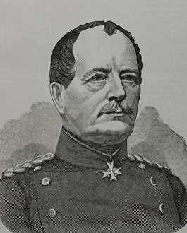 August von Werder (1808-1888), Prussian general, 1870. Creator: Unknown