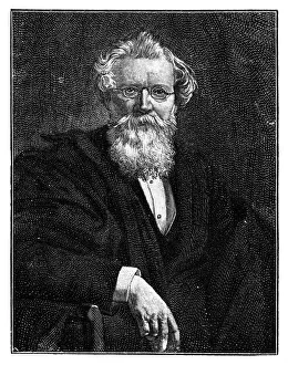 Organic Chemist Prints: August Wilhelm von Hofmann, 19th century German organic chemist, (1900)