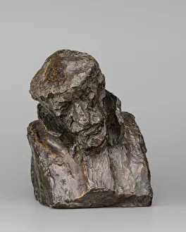 Daumier Honor And Xe9 Prints: Auguste Gady, model c. 1832 / 1835, cast 1929 / 1950. Creator: Honore Daumier