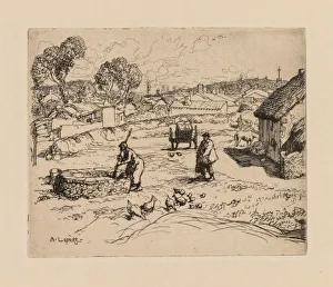 Auguste Lepere: La Masure (Vendee). Creator: Auguste Louis Lepere (French