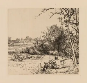 Auguste Lepere: Le pommier renverse (Picardie). Creator: Auguste Louis Lepere
