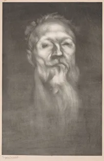 1849 1906 Prints: Auguste Rodin. Creator: Eugene Carriere (French, 1849-1906); Lemercier
