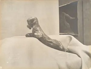 [Auguste Rodins The Clenched Hand], before 1898. Creator: Eugene Druet