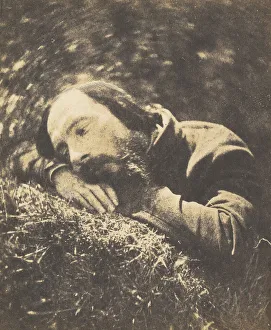 Hugo Prints: Auguste Vacquerie, 1853-56. Creator: Charles Hugo