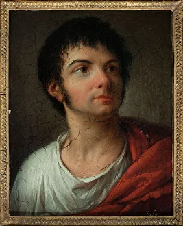 Jean Simon Berthélemy Prints: Augustin Chéron (1760-1811) in the role of Fabius, c1798. Creator: Jean Simon Berthelemy