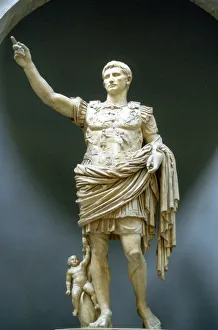 Octavian Prints: Augustus Caesar, first Roman Emperor