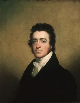 Jarvis Prints: Augustus Washington Clason, ca. 1820. Creator: John Wesley Jarvis